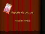 Reporte de Lectura - slide 1