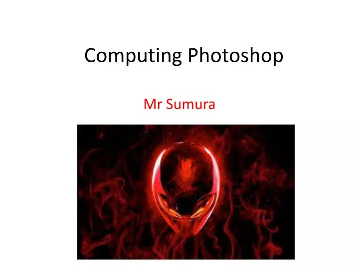 computing photoshop