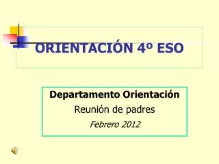 orientaci n 4 eso