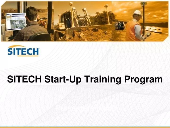 sitech start up training program