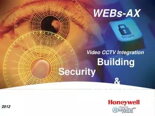 WEBs-AX Building Security 					 &amp; 					Automation