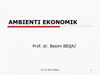ambienti ekonomik