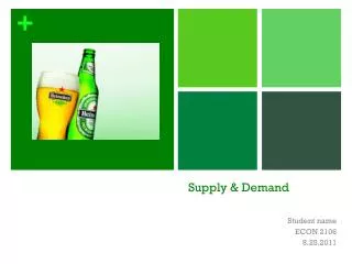 supply demand