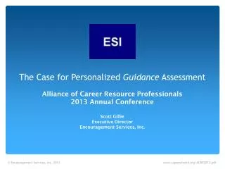 The Case for Personalized Guidance Assessment