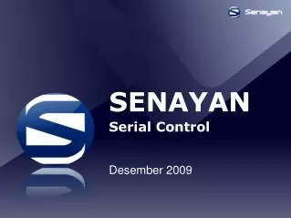 senayan serial control