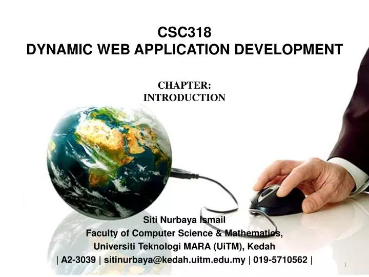 csc318 dynamic web application development
