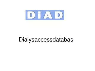 dialysaccessdatabas