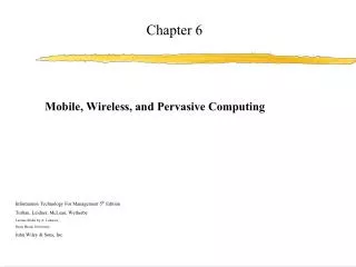 PPT - Chapter 6 PowerPoint Presentation, free download - ID:2942710