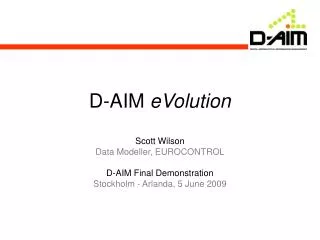 D-AIM eVolution