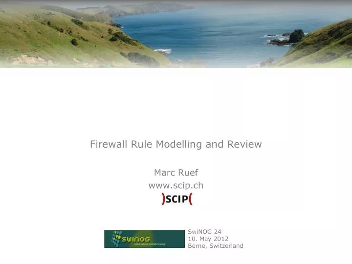 firewall rule modelling and review