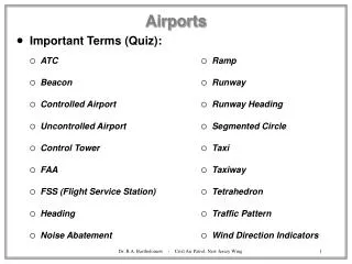 Airports