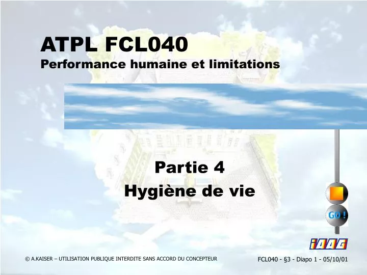 atpl fcl040 performance humaine et limitations