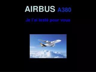 airbus a380