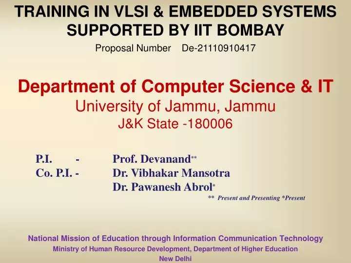 department of computer science it university of jammu jammu j k state 180006