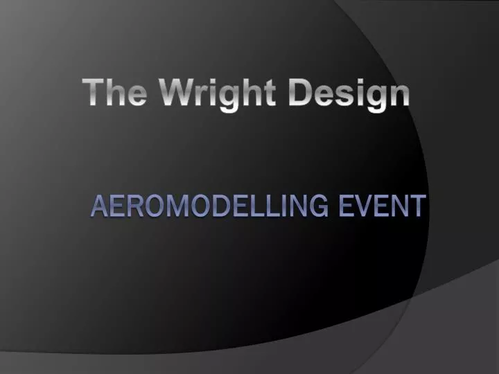 aeromodelling event
