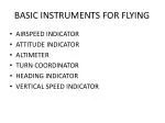 PPT - Basic Airplane Instruments PowerPoint Presentation, free download ...