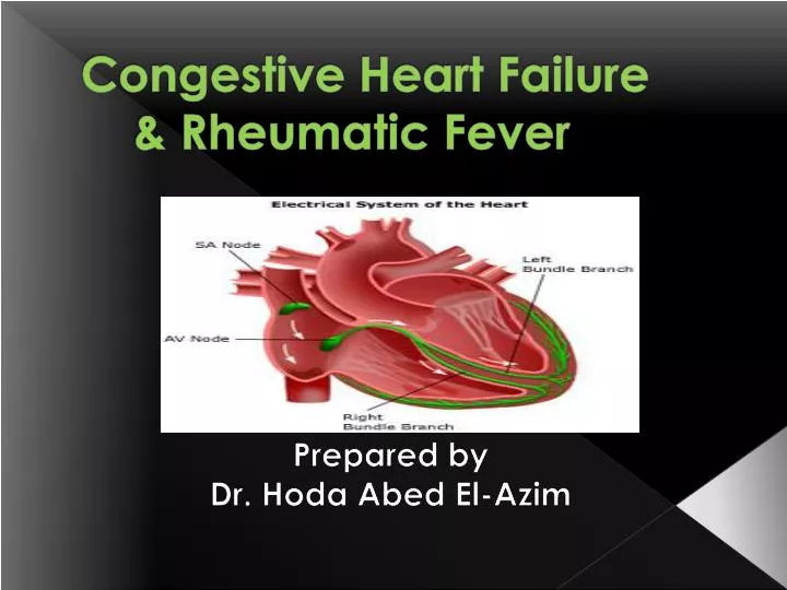 congestive heart failure rheumatic fever