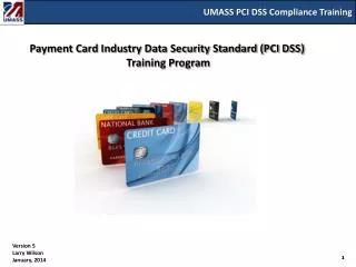 UMASS PCI DSS Compliance Training