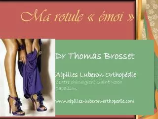 ma rotule moi