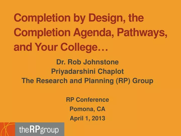 completion by design the completion agenda pathways and your college