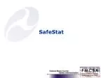 SafeStat - slide 1