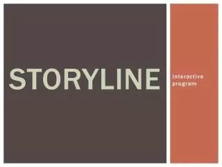 storyline