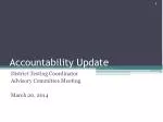 Accountability Update - slide 1