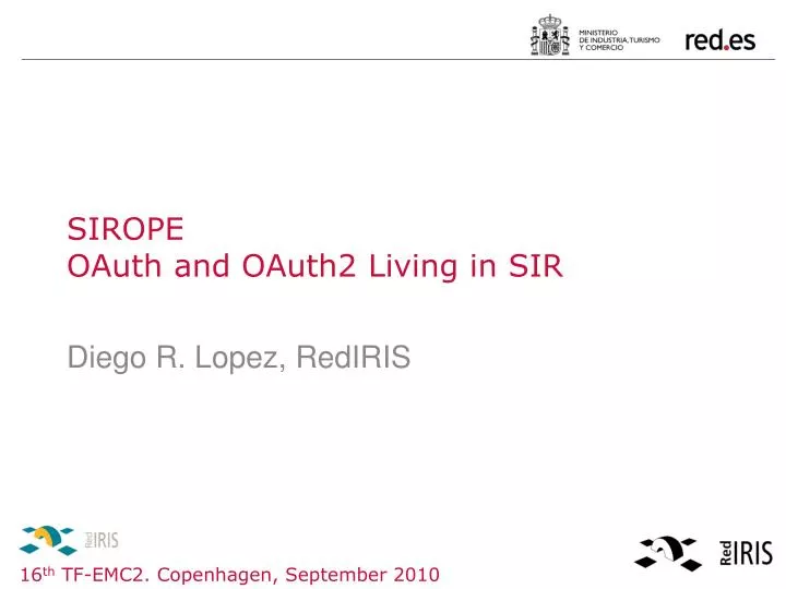 sirope oauth and oauth2 living in sir
