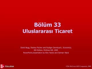 b l m 33 uluslararas ticaret