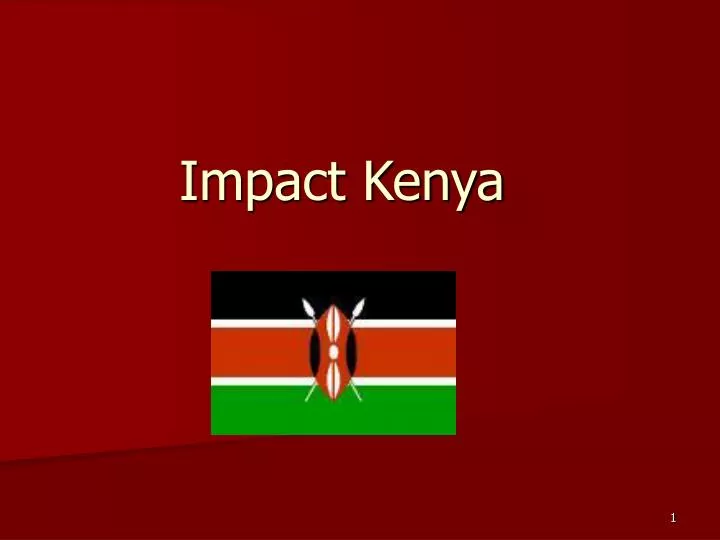 impact kenya