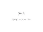 Test 2 - slide 1