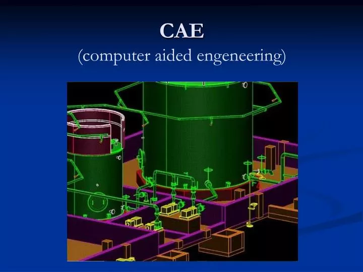 cae computer aided engeneering