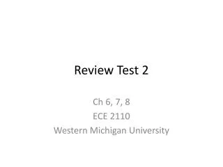 Review Test 2