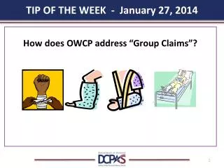 TIP OF THE WEEK - January 27, 2014