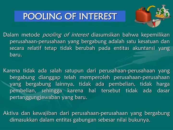pooling of interest