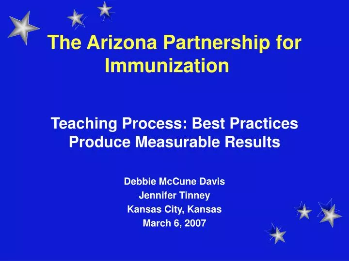 the arizona partnership for immunization
