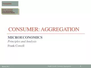 Consumer: Aggregation