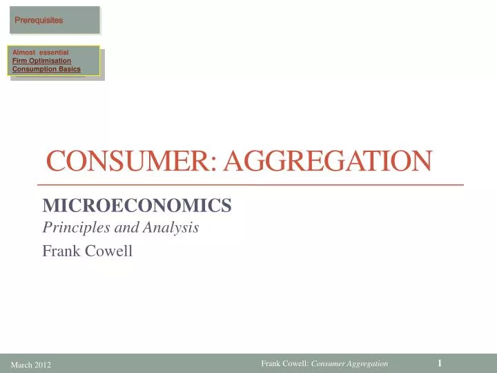 consumer aggregation