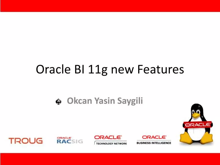 oracle bi 11g new features