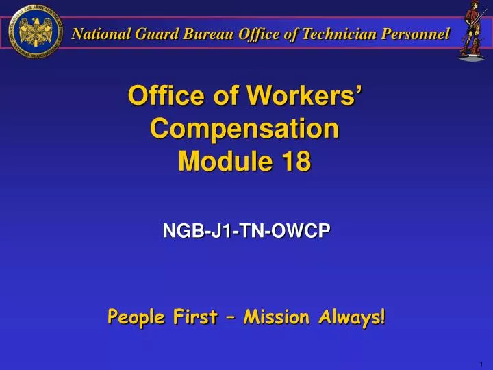 office of workers compensation module 18