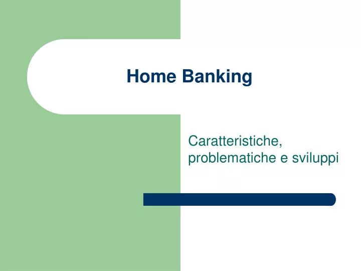 home banking