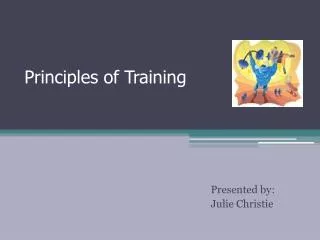 Principles of Training