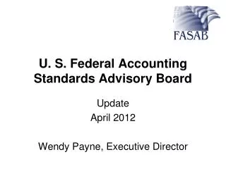 U. S. Federal Accounting Standards Advisory Board