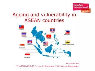 ageing and vulnerability in asean countries