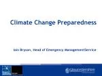 Climate Change Preparedness - slide 1