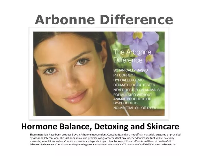 arbonne difference