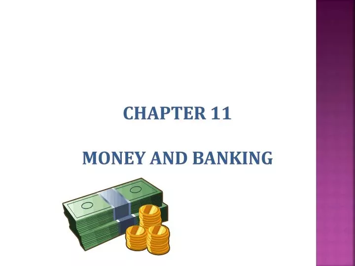 chapter 11 money and banking