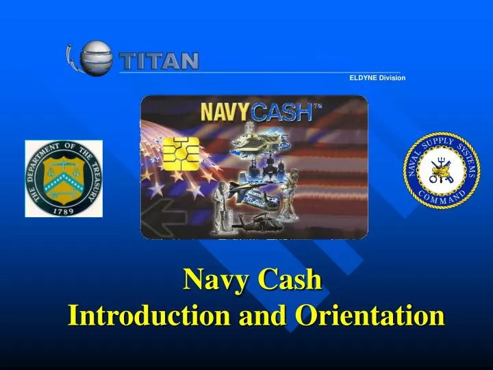 navy cash introduction and orientation