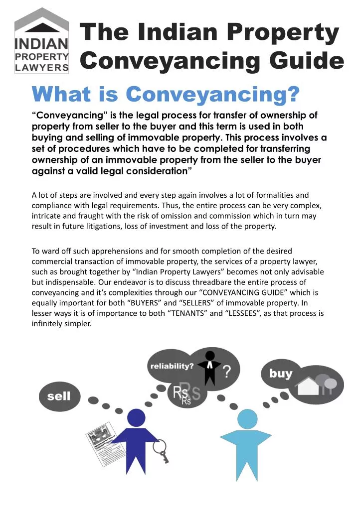 the indian property conveyancing guide