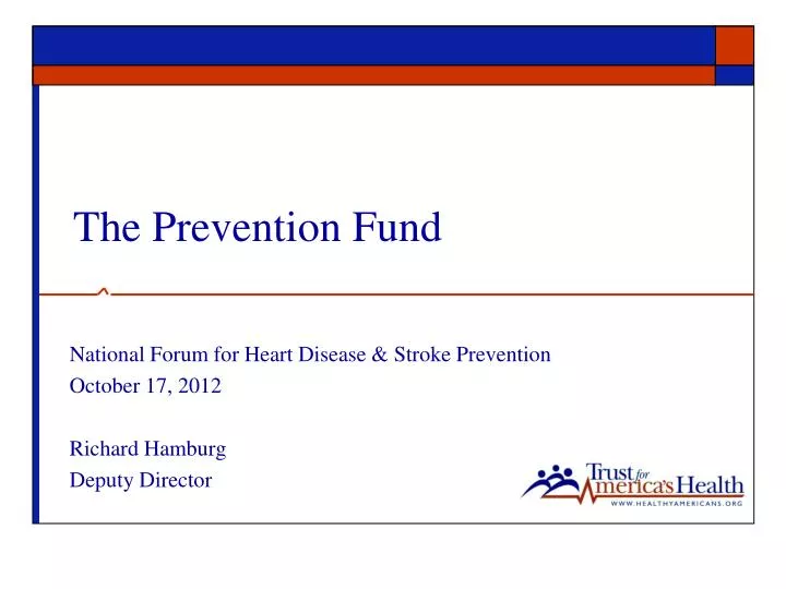 the prevention fund